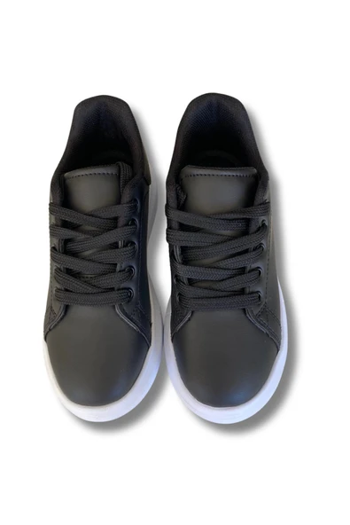 Sammix Erkek Çocuk Spor Ayakkabısı 28-35 Siyah-Beyaz - 2