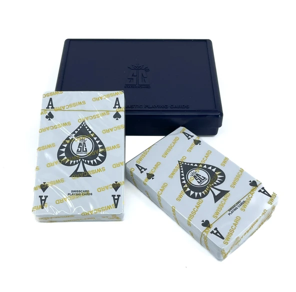 Swisscard Plastik İskambil - Oyun Kartı Destesi Model: 4 - Resim 5