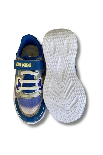 Gür Kids Erkek Çocuk Spor Ayakkabısı 31-35 Mavi - Resim 4