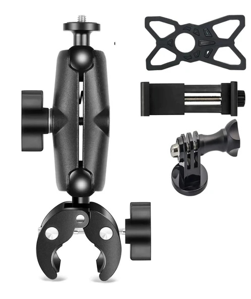 Oem Marka PT02 Tüm Aksiyon Kameralar ve Telefonlar için Montaj Kelepçesi - 2