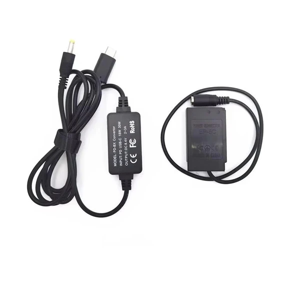 OEM Marka USB C EP-5C EN-EL20 Kukla Pil Adaptörü Nikon P1000 için - Resim 2
