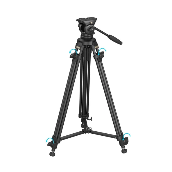 SmallRig AD-50 4684 Hafif Video Tripod  Lite - Resim 2