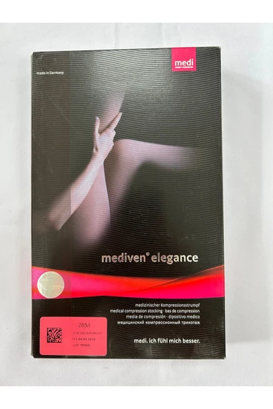 Mediven elegance diz altı çorabı burnu kapalı