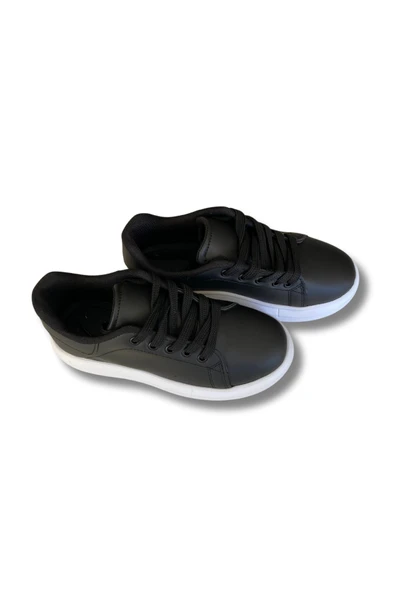 Sammix Erkek Çocuk Spor Ayakkabısı 28-35 Siyah-Beyaz - 3