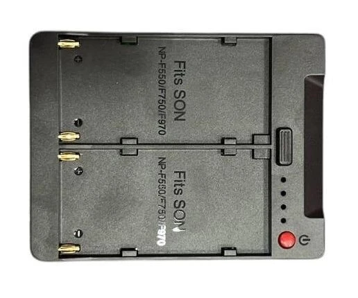 Andoer NPF-VM  NP-F550 / F750 / F970  Piller için  V-Montaj Dönüştürücü Adaptörü - Resim 2