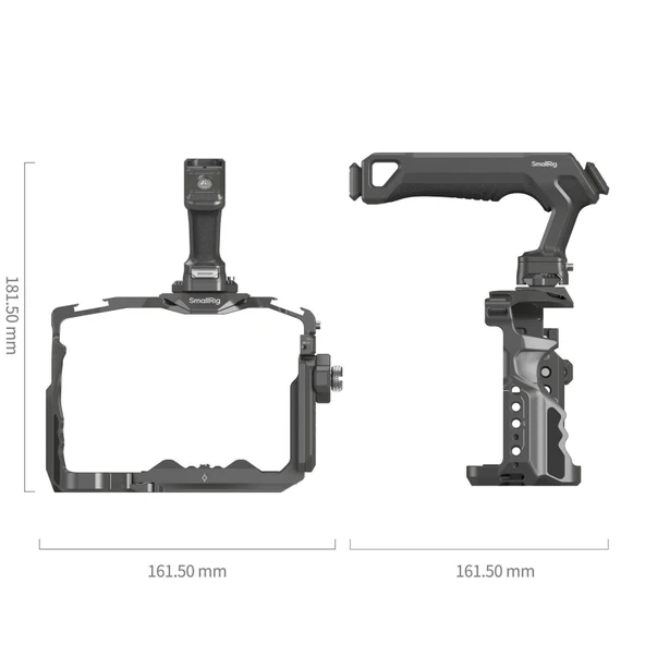 SmallRig 4538 Sony  7R V / 7 IV / 7S III  için  HawkLock Hızlı Çıkarma Kafes Kiti - Resim 2