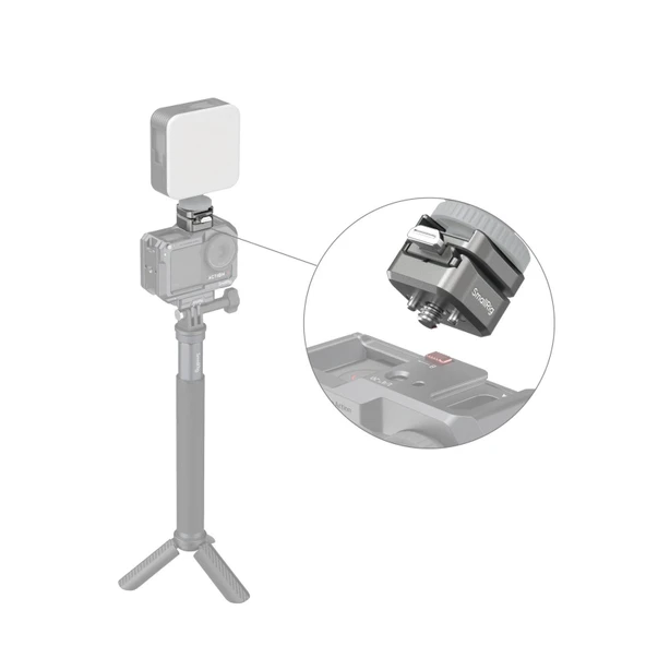 SmallRig 4500 HawkLock H18 Metal Ayak  ile Hızlı Çıkarma Desteği - Resim 3