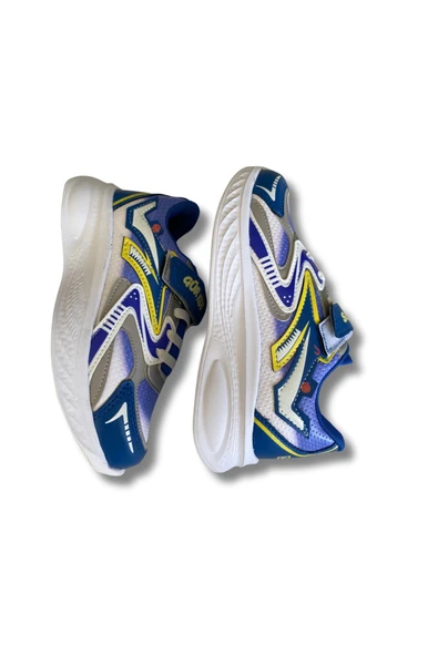 Gür Kids Erkek Çocuk Spor Ayakkabısı 31-35 Mavi - Resim 5