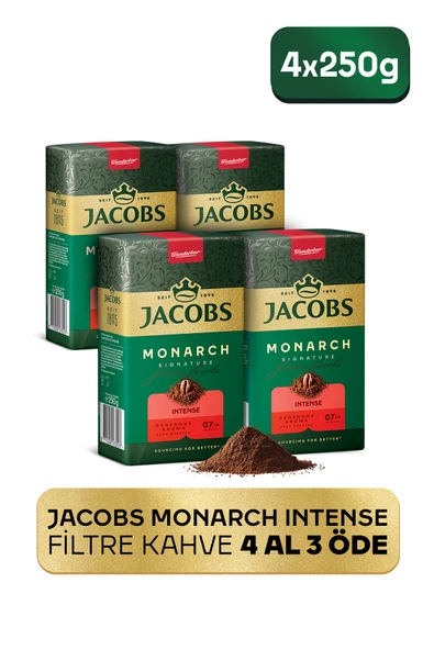 Jacobs Monarch Intense Filtre Kahve 250gr 4 Al 3 Öde - 1