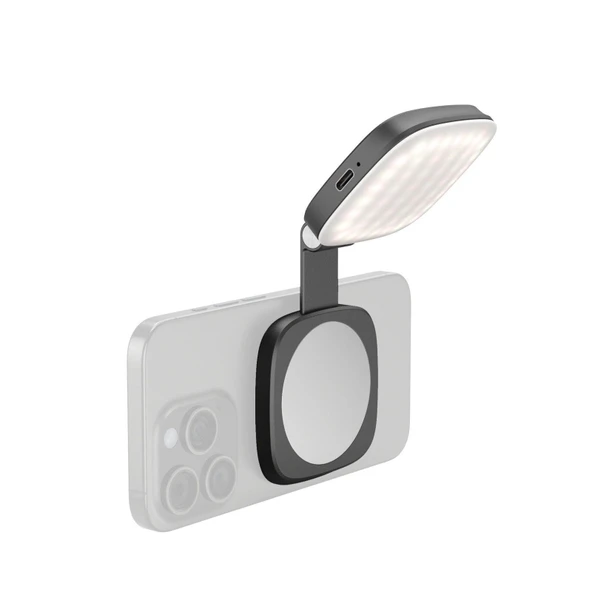 SmallRig 4656 Vibe P48 Çıkarılabilir Cep Telefonu LED Video Işığı (Siyah) - 1