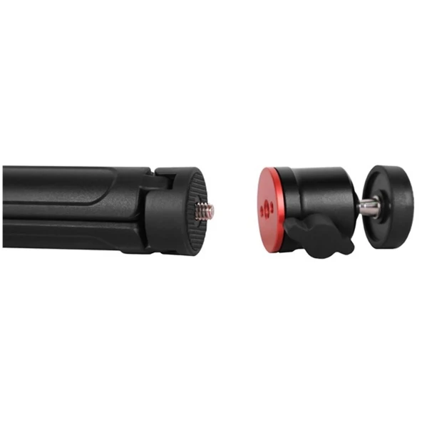 Kingjoy KT-36 + BD-3S Cep Telefonu ve Fotoğraf Makinesi Masaüstü Tripod - Resim 5