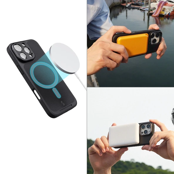 SmallRig 4987 iPhone 16 Pro Max FilMov Hafif Fotoğrafçılık Kılıf Seti - Resim 4