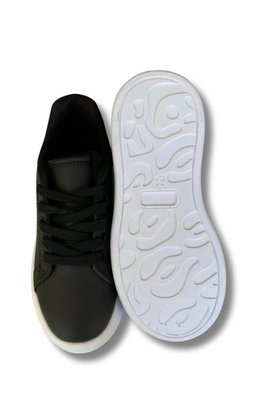 Sammix Erkek Çocuk Spor Ayakkabısı 28-35 Siyah-Beyaz - 5