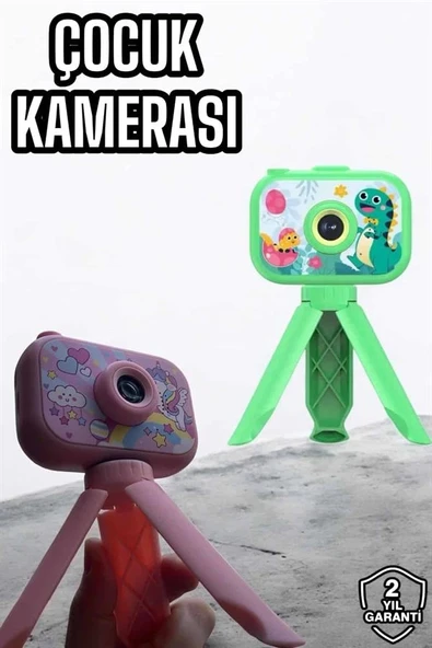 Çocuklara Özel Dijital LCD Ekran 1080P HD Görüntü Kaliteli - 2