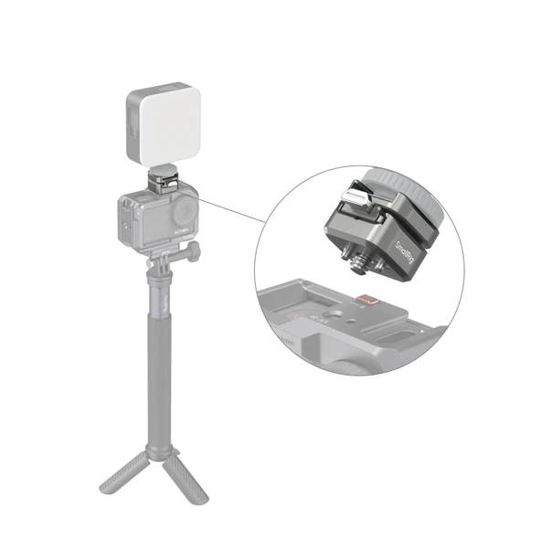 SmallRig 4500 HawkLock H18 Metal Ayak  ile Hızlı Çıkarma Desteği - 3
