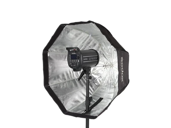 Godox Oktagon 80 cm Grid'li Şemsiye Softbox - 1