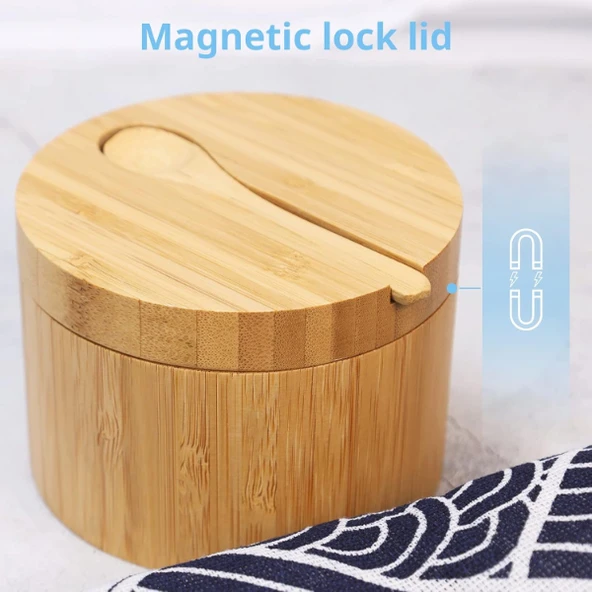 Ahşap Kaşıklı Baharatlık - Resim 3