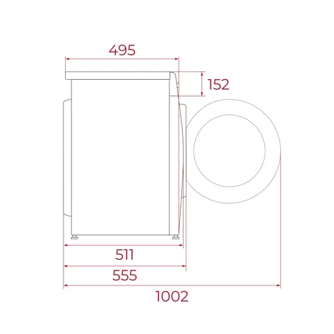 TEKA WMK 40940 WH SOLO ÇAMAŞIR MAKİNESİ - 4