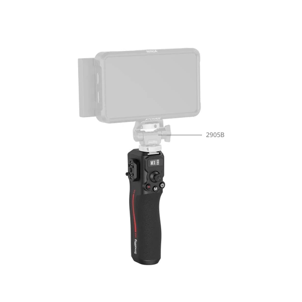 SmallRig 4329 DJI RS Serisi  için  Kablosuz Kontrol   Sapı - Resim 3