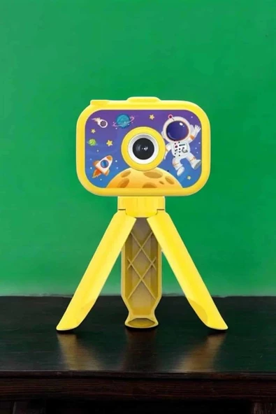 Ayaklı Mini Fotoğraf Makinesi Çocuk Için Eğitici Video Kamera (Kopya) - Resim 4