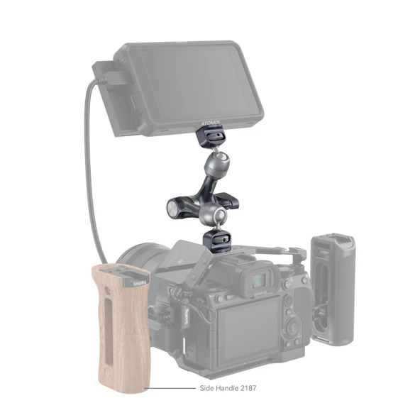 SmallRig 4899 Rosette Magic Arm (7'') 3/8”-16 ARRI Konumlandırma Vidası - Resim 4