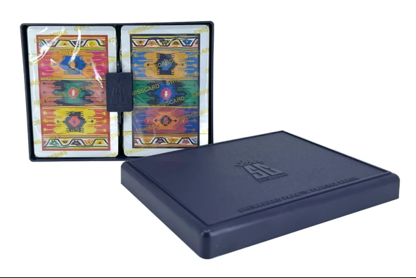 Swisscard Plastik İskambil - Oyun Kartı Destesi Model: 4 ürün görseli