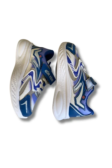 Gür Kids Erkek Çocuk Spor Ayakkabısı 26-30 Sax Mavi - 5