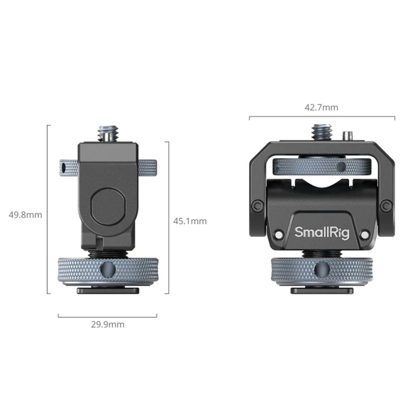 SmallRig 3809B Monitör Desteği Metak Ayak Montajı - 2