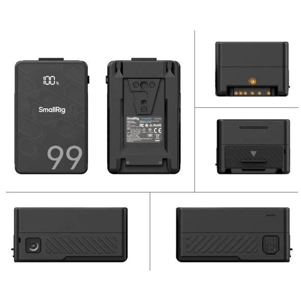 SmallRig 4608 VB99 SE Mini V Mount Pil - 3