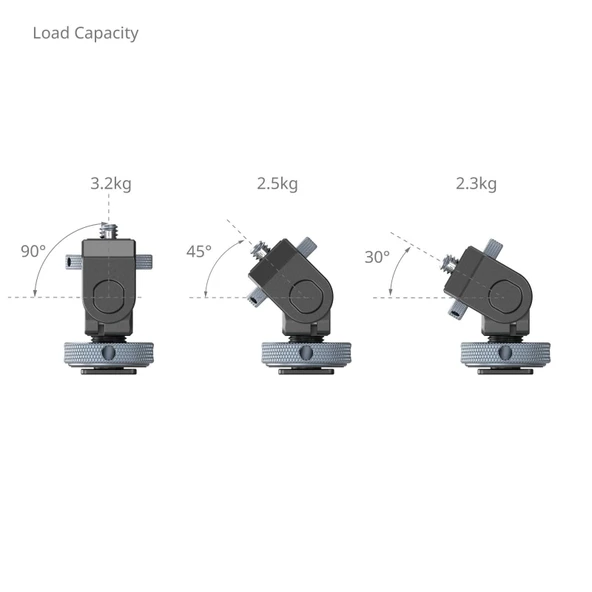 SmallRig 3809B Monitör Desteği Metak Ayak Montajı - 5