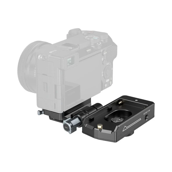 SmallRig 4696 NP-F Pil Adaptörü Montaj Plakası Kiti Aynasız Kameralar için - 1