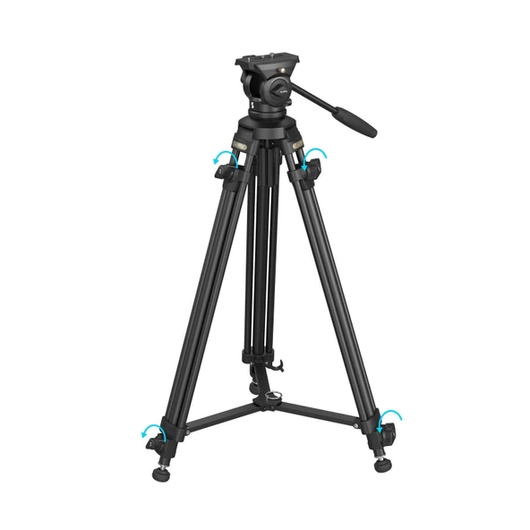 SmallRig AD-50 4684 Hafif Video Tripod  Lite - Resim 2