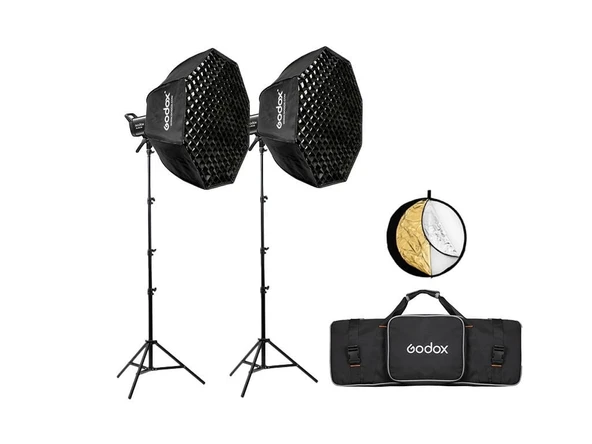 Godox SL60II Bi 60W Bi-Color LED Video Işığı  2'li Kit ürün görseli