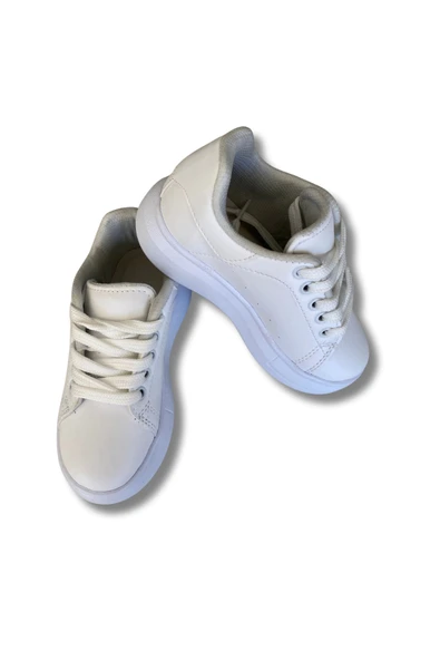 Sammix Erkek Çocuk Spor Ayakkabısı 28-35 Beyaz - Resim 4