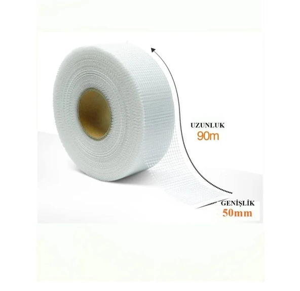 Alçıpan Yapışkanlı Derz Bantı (90MT/50MM) - 4