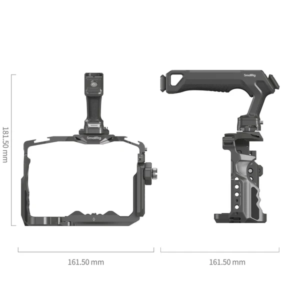 SmallRig 4538 Sony  7R V / 7 IV / 7S III  için  HawkLock Hızlı Çıkarma Kafes Kiti - Resim 2