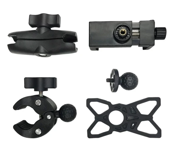 Oem Marka PT02 Tüm Aksiyon Kameralar ve Telefonlar için Montaj Kelepçesi - 4