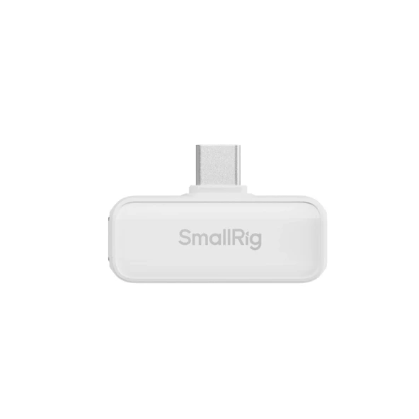 SmallRig 4706 S60 Kablosuz Mikrofon (Beyaz / USB-C Versiyonu) - Resim 5