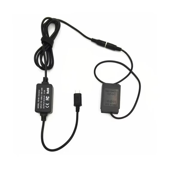 OEM Marka USB C EP-5C EN-EL20 Kukla Pil Adaptörü Nikon P1000 için ürün görseli