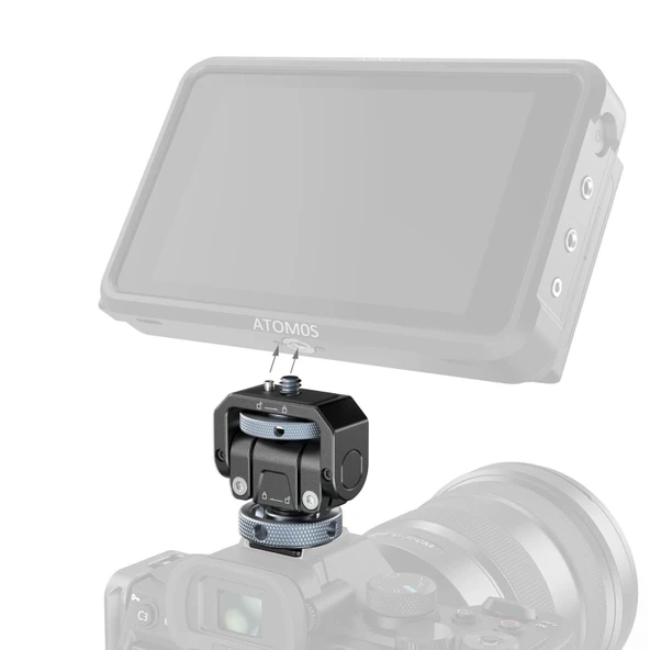 SmallRig 3809B Monitör Desteği Metak Ayak Montajı - 6
