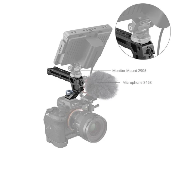 SmallRig 3764 Metal Kamera Üst Sap - Resim 2