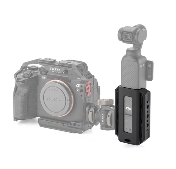 Tilta TA-T65-AME-B DJI Osmo Pocket 3 için Aksesuar Montaj Genişletici - Resim 4