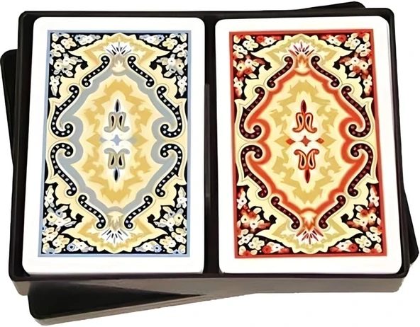 Olympos Iskambil Oyun Kağıdı - Playing Cards - BRİÇ OYUN KAĞIDI - Resim 3