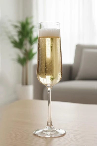 Paşabahçe 440413 Casual Flüt Şampanya Kadehi 165 cc 6’lı ürün görseli 1