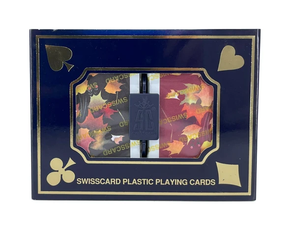 Swisscard Plastik İskambil - Oyun Kartı Destesi Model: 3 - Resim 2