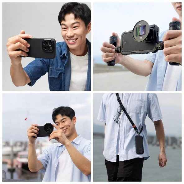 SmallRig 4988  iPhone 16 Pro FilMov Hafif Fotoğrafçılık Kılıfı Seti - Resim 5