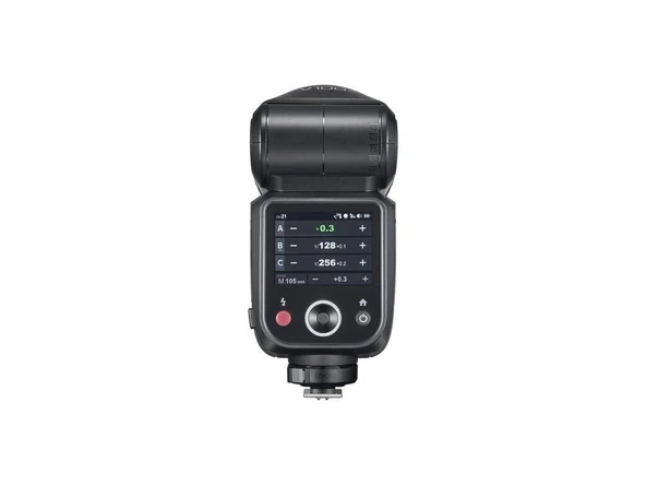 Godox V100 Fujıfilm Uyumlu Yuvarlak Kafa Flaş - Resim 4
