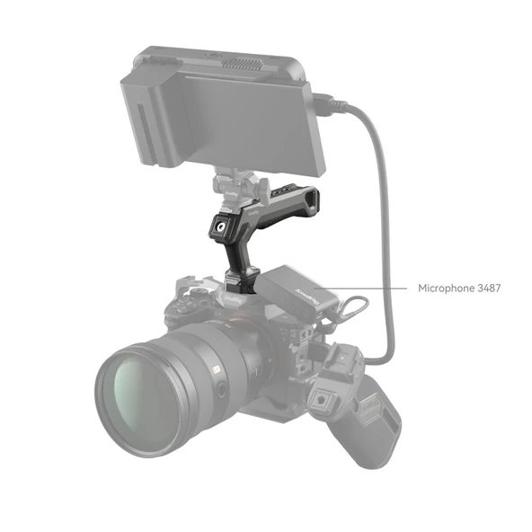 SmallRig 4483 HawkLock H21 Hızlı Çıkarma Üst Sap Takımı - Resim 5
