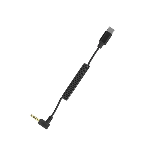 Comica CVM-D-UC II 3.5mm TRS USB-C Ses Çıkış Mikrofon Kablosu - Resim 2