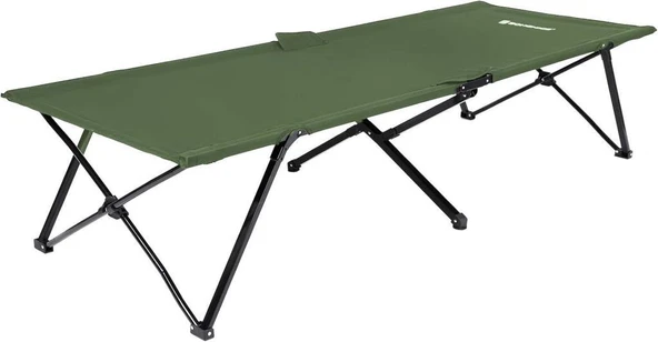 SONGMICS Üniseks Yetişkin Kamp Yatağı, Kamp Yatağı, TÜV Rheinland tarafından test edilmiştir, maksimum statik yük kapasitesi 260 kg, 206 x 45 x 75 cm GCB25J, yeşil, 205 x 75 x 46 cm Outlet - 1
